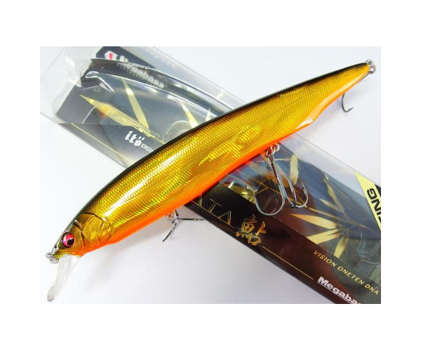 

Воблер Megabass KANATA 160F col. GG KINKURO (арт.1234909927607)