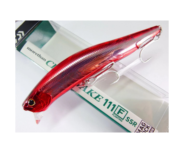 

Воблер DAIWA Morethan Crosswake 111F-SSR col. MT Burning (04826748) (арт.1234909929579)