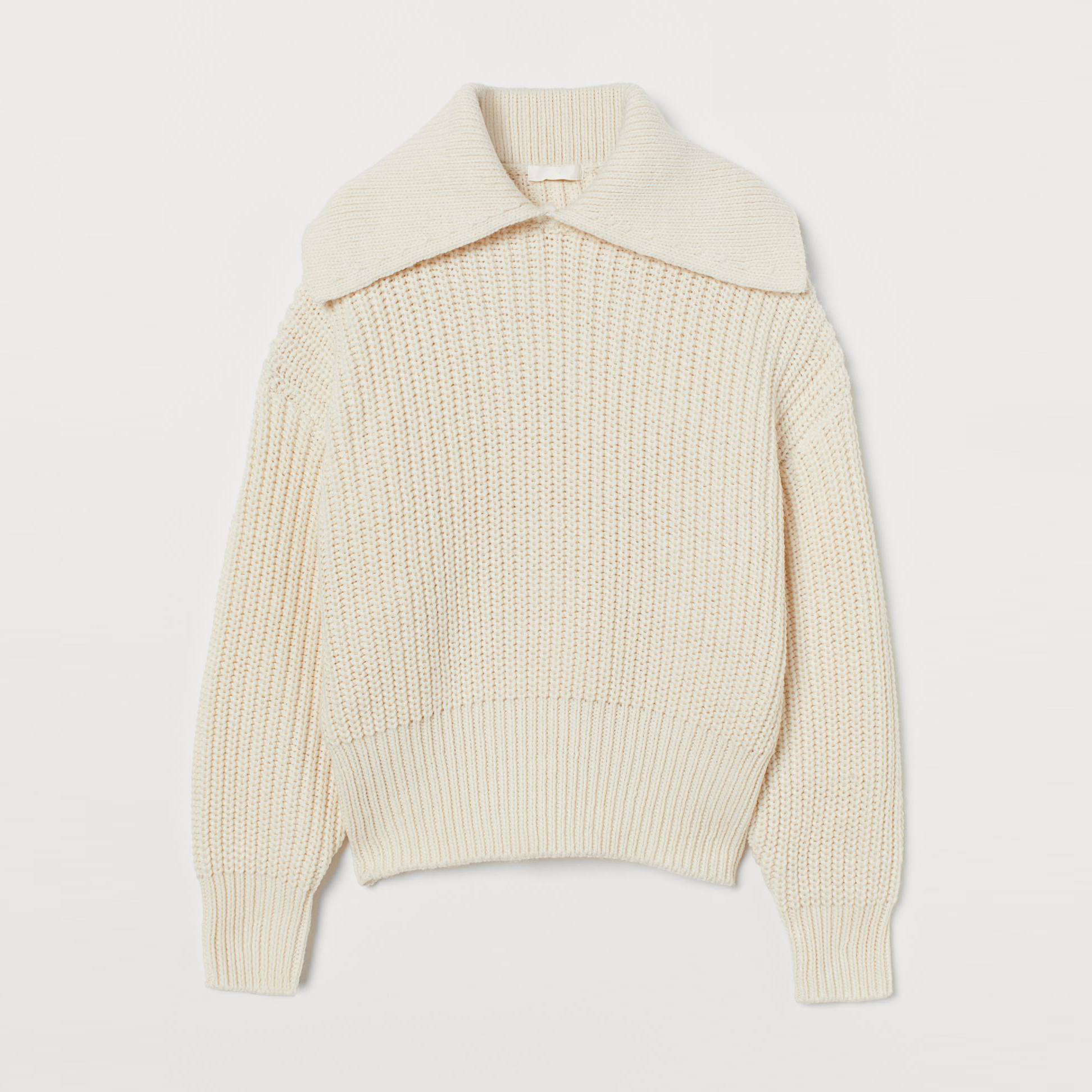 

Джемпер H&M 408-9247512 S Кремовый