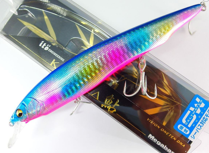 

Воблер Megabass Kanata 160F SW col. GLX BLUE PINK RAINBOW (арт.1234909928504)