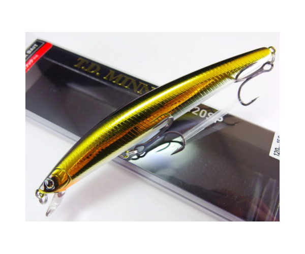 

Воблер DAIWA T.D. Minnow 120SP col. Kurokin (04801531) (арт.1234909929599)