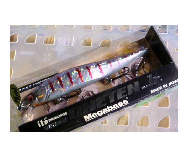 

Воблер Megabass VISION ONETEN col. COLD BOLT (арт.1234909929468)