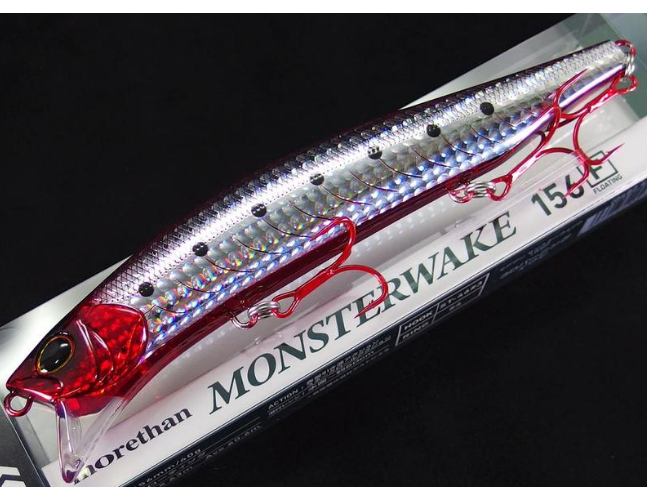 

Воблер DAIWA Morethan Monster Wake 156F 3D Burning (арт.40405015260)