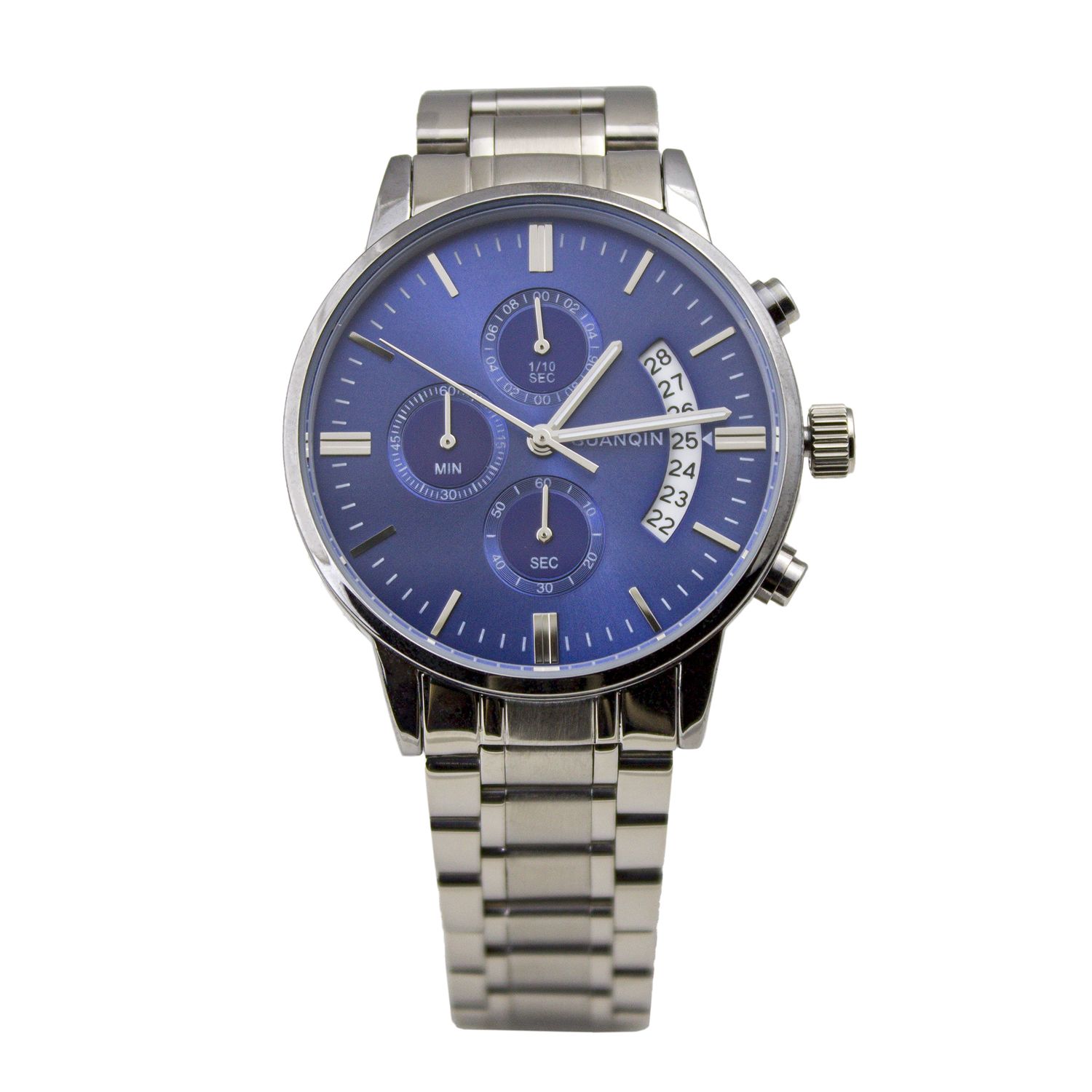 

Часы Guanqin Silver-Blue-Silver GS19053 CS