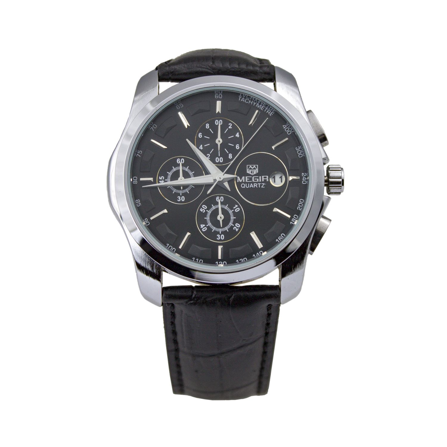 

Часы Megir Silver Black MG5003 (ML5003GBK-1)
