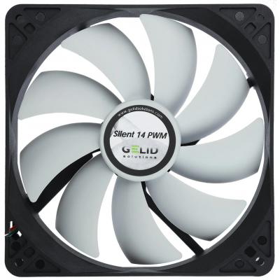

Кулер для корпуса Gelid Solutions Silent 14 PWM 140 mm (FN-PX14-12)