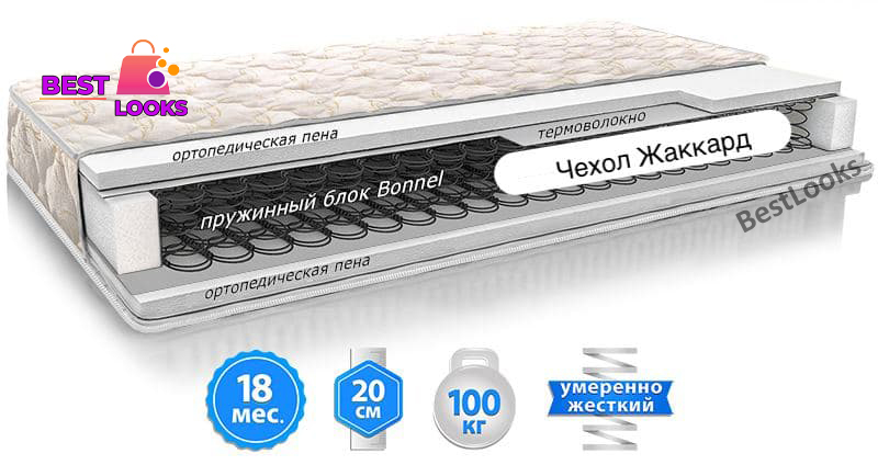 

Матрас двусторонний 180х190 EMM Шанс 1