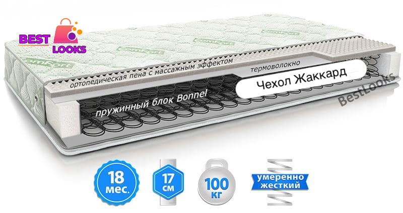 

Матрас односторонний 180х200 ComFort 1