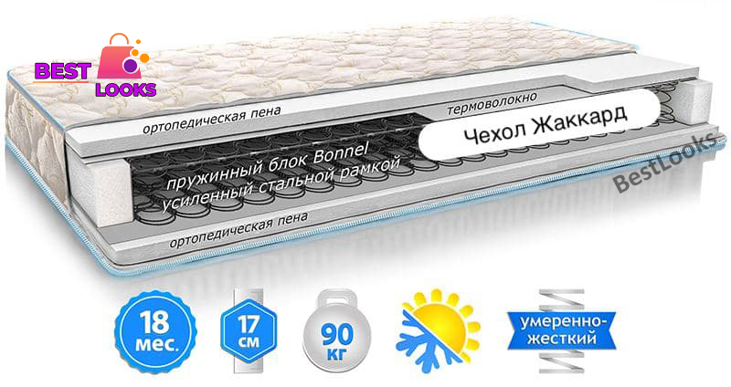 

Матрас двусторонний 80х190 EMM ЭКО 33
