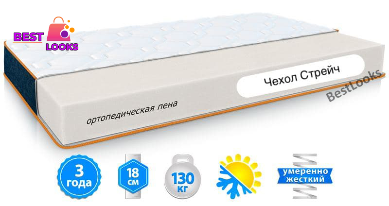 

Матрас ортопедический 90х190 Denim SKINNY