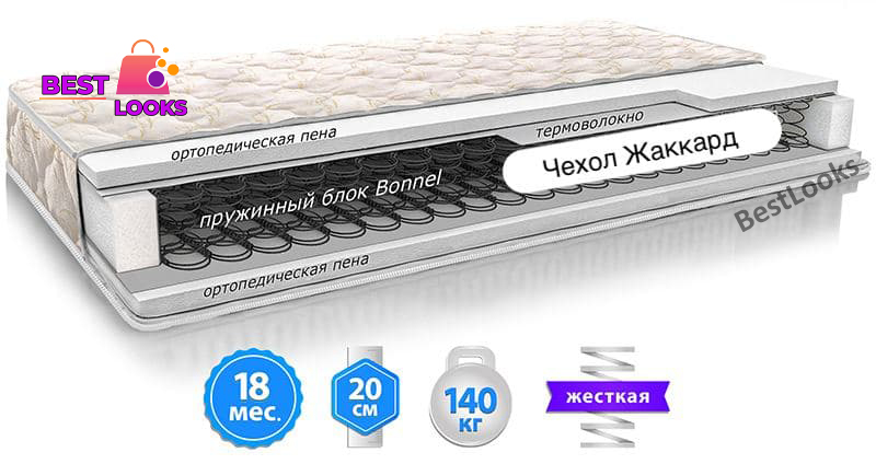 

Матрас двусторонний 180х200 EMM Шанс Hard