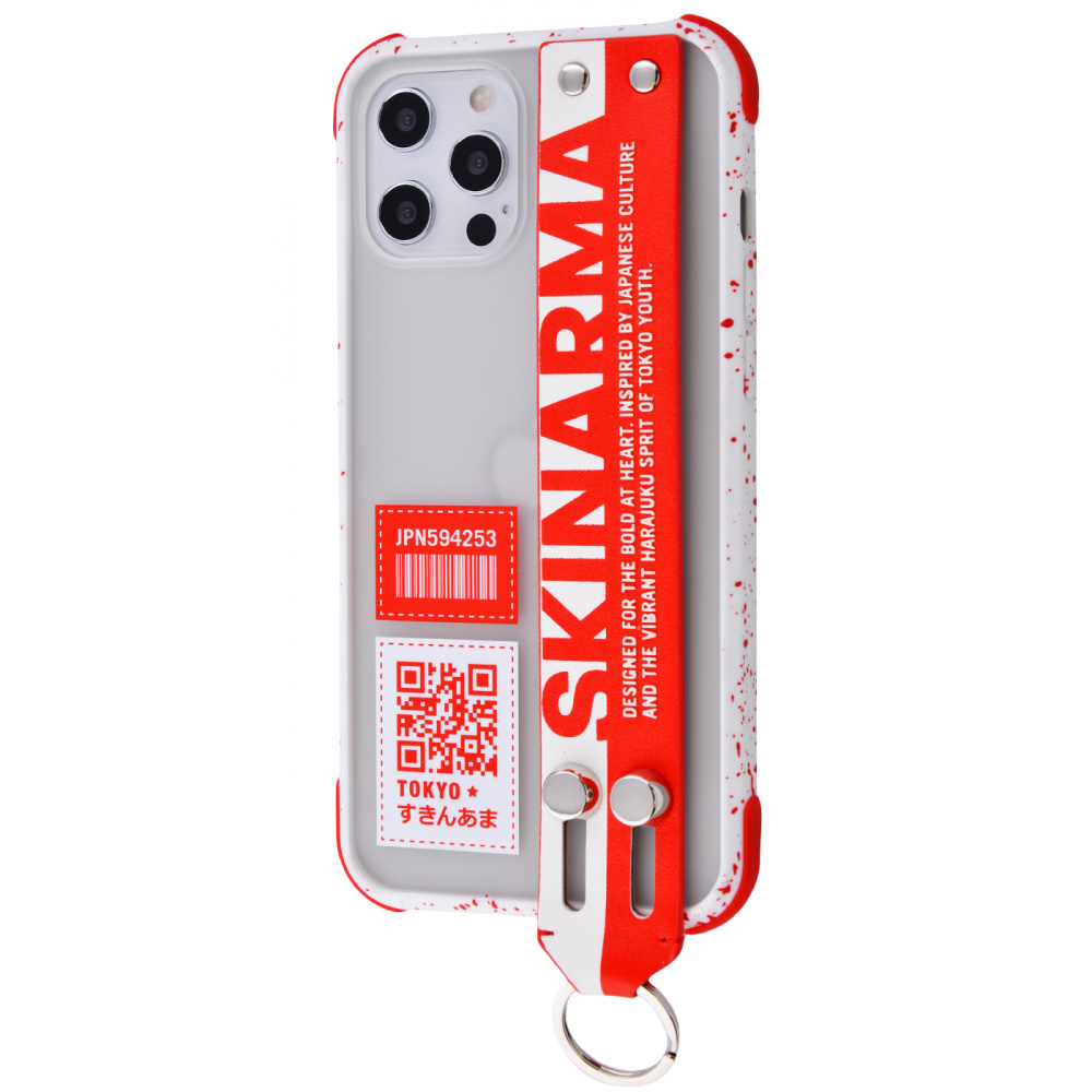 

Чехол SkinArma Case Dotto Series (PC+TPU) для iPhone 12 Pro Max red