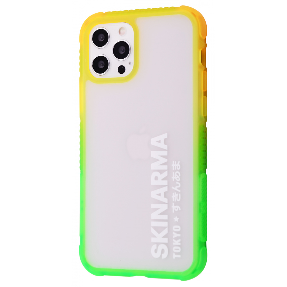 

Чехол SkinArma Case Hade Series (PC+TPU) для iPhone 12/12 Pro green