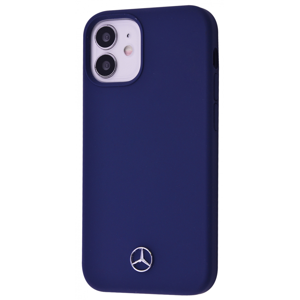 

Чехол Silicone Mercedes-Benz Case для iPhone 12 mini dark blue