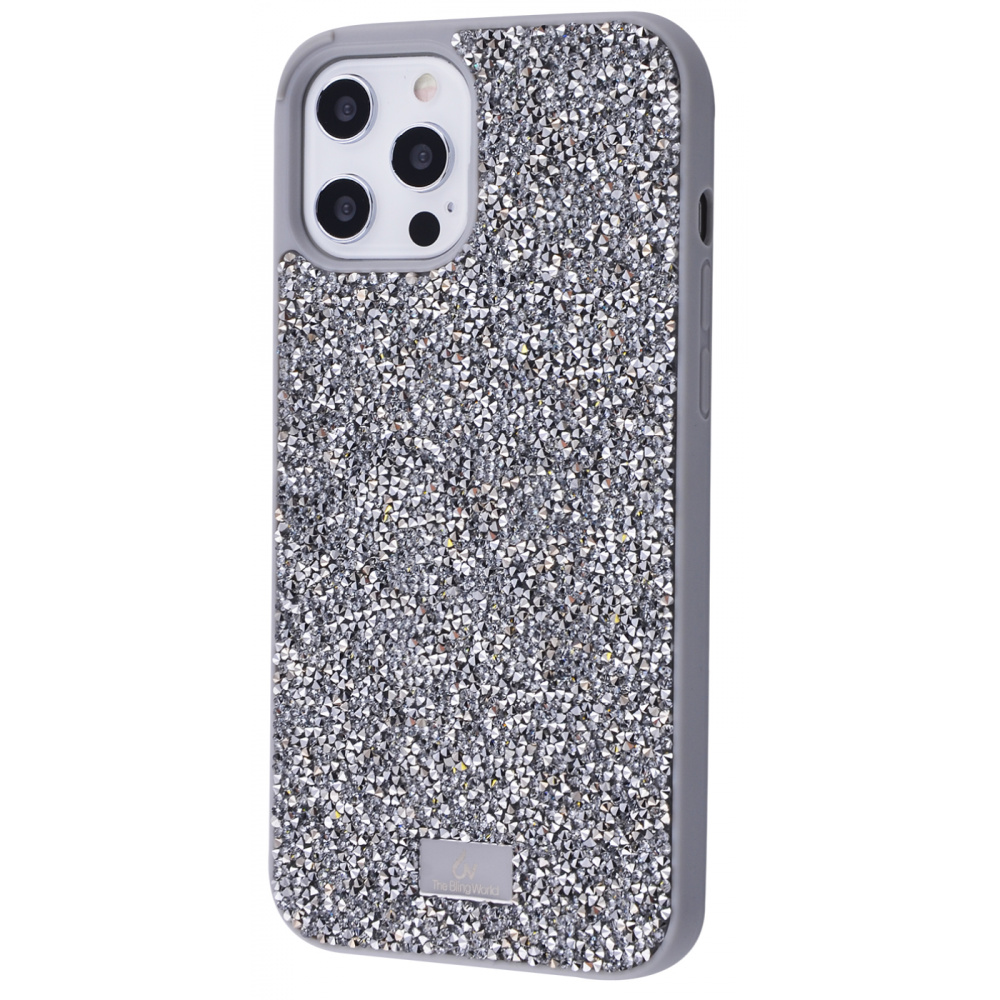 

Чехол Bling World Grainy Diamonds (TPU) для iPhone 11 Pro Max silver