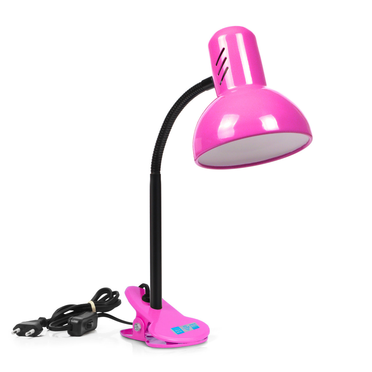 

Лампа-прищепка Loga Light 60W E27 Украина Розовый (t3703)