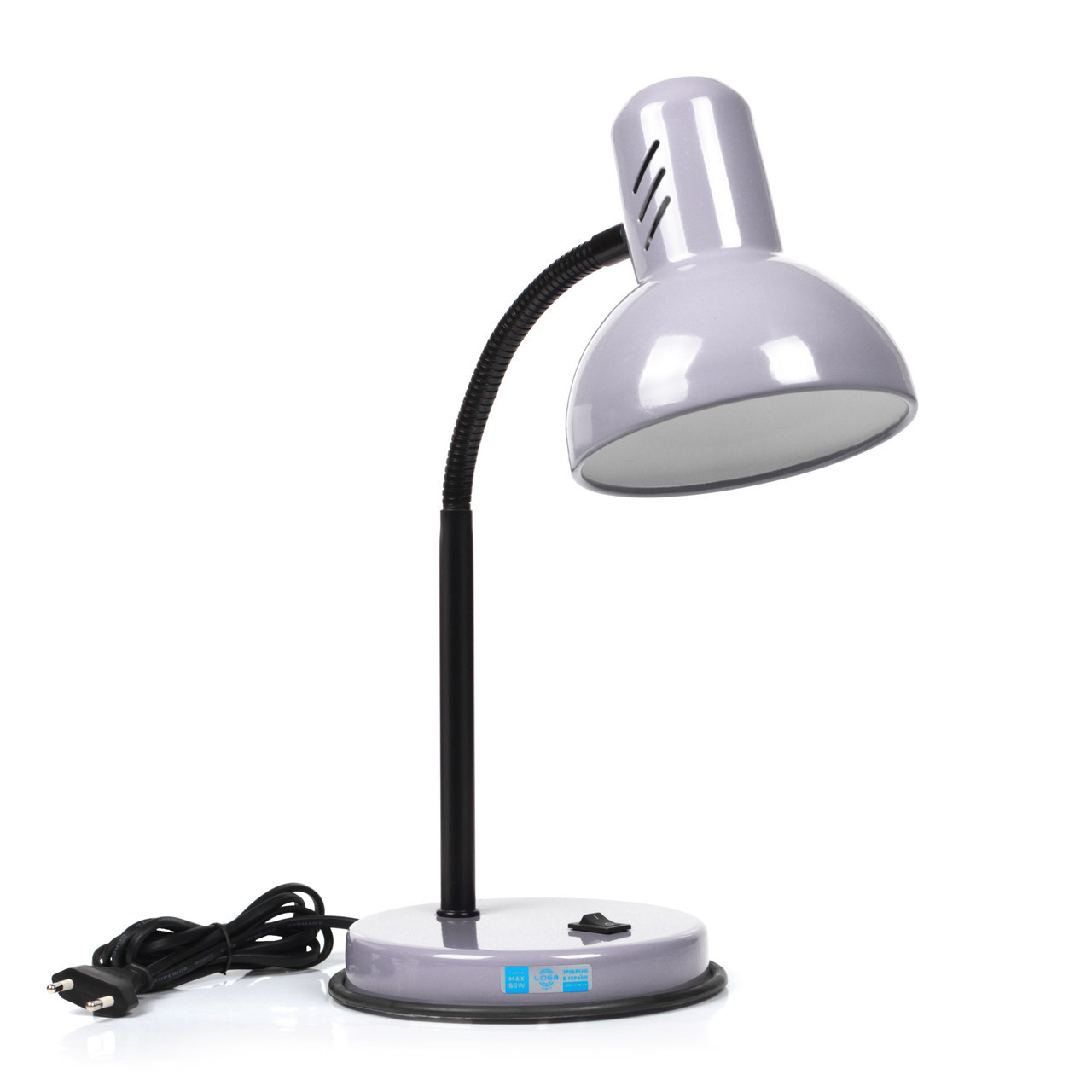 

Настольная лампа Loga Light Max Украина 60W E27 Пепел (t4009)
