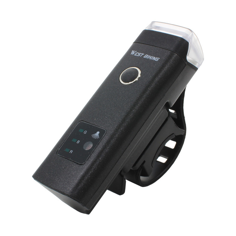 

Велосипедная фара West Biking HJ-047 0701166 Black металлическая велофара яркий фонарь на аккумуляторе LED (SKU_5095-15555)