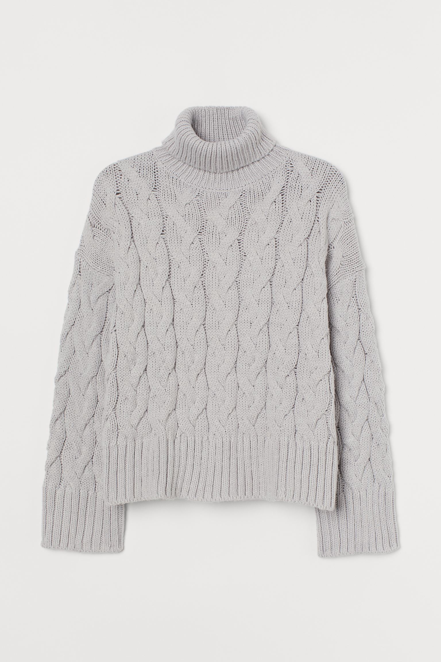 

Свитер H&M M серый 4089114452