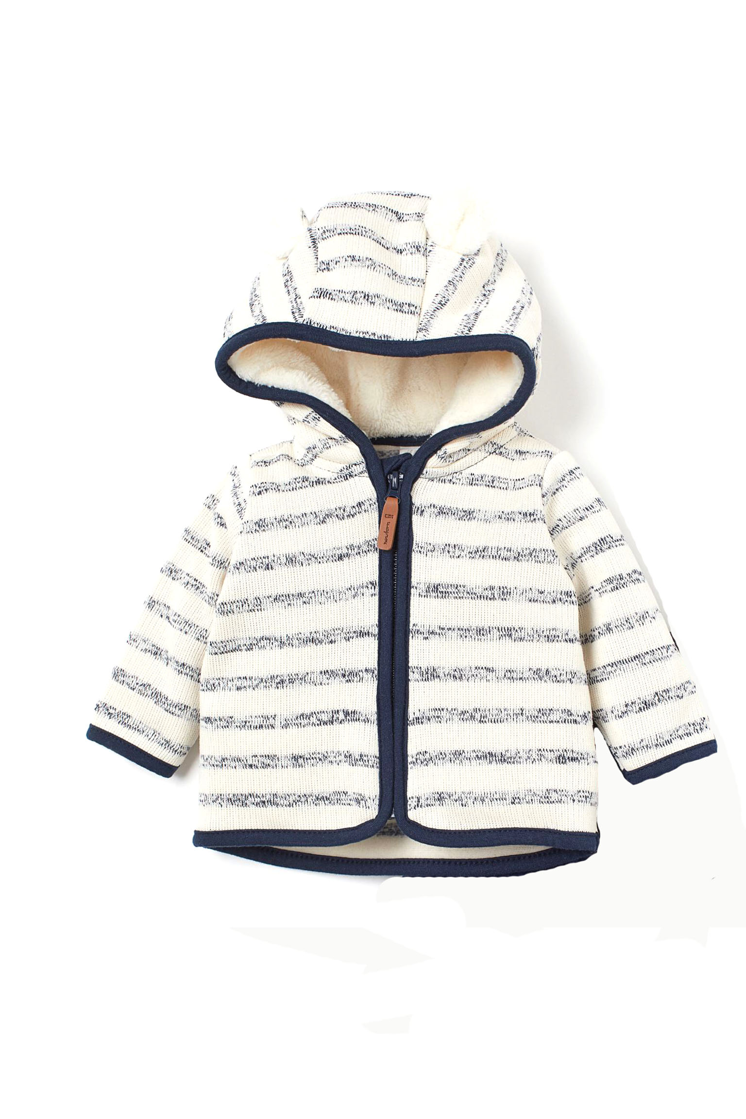 

Толстовка H&M 74см молочно синий полоска 5088665032