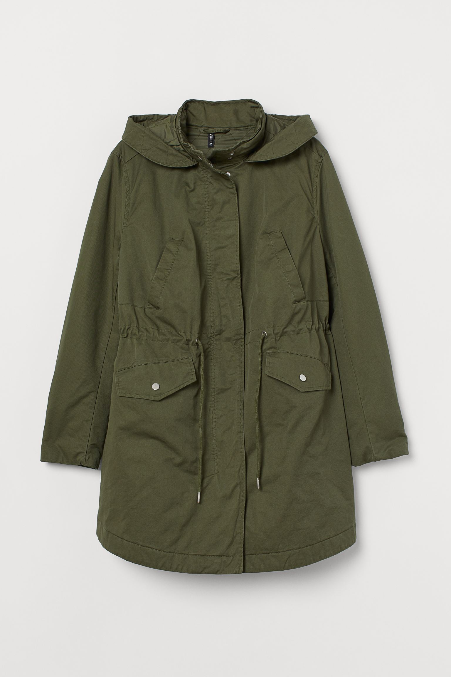 

Парка H&M  хаки 13107797060, Парка H&M 2XL хаки 13107797060