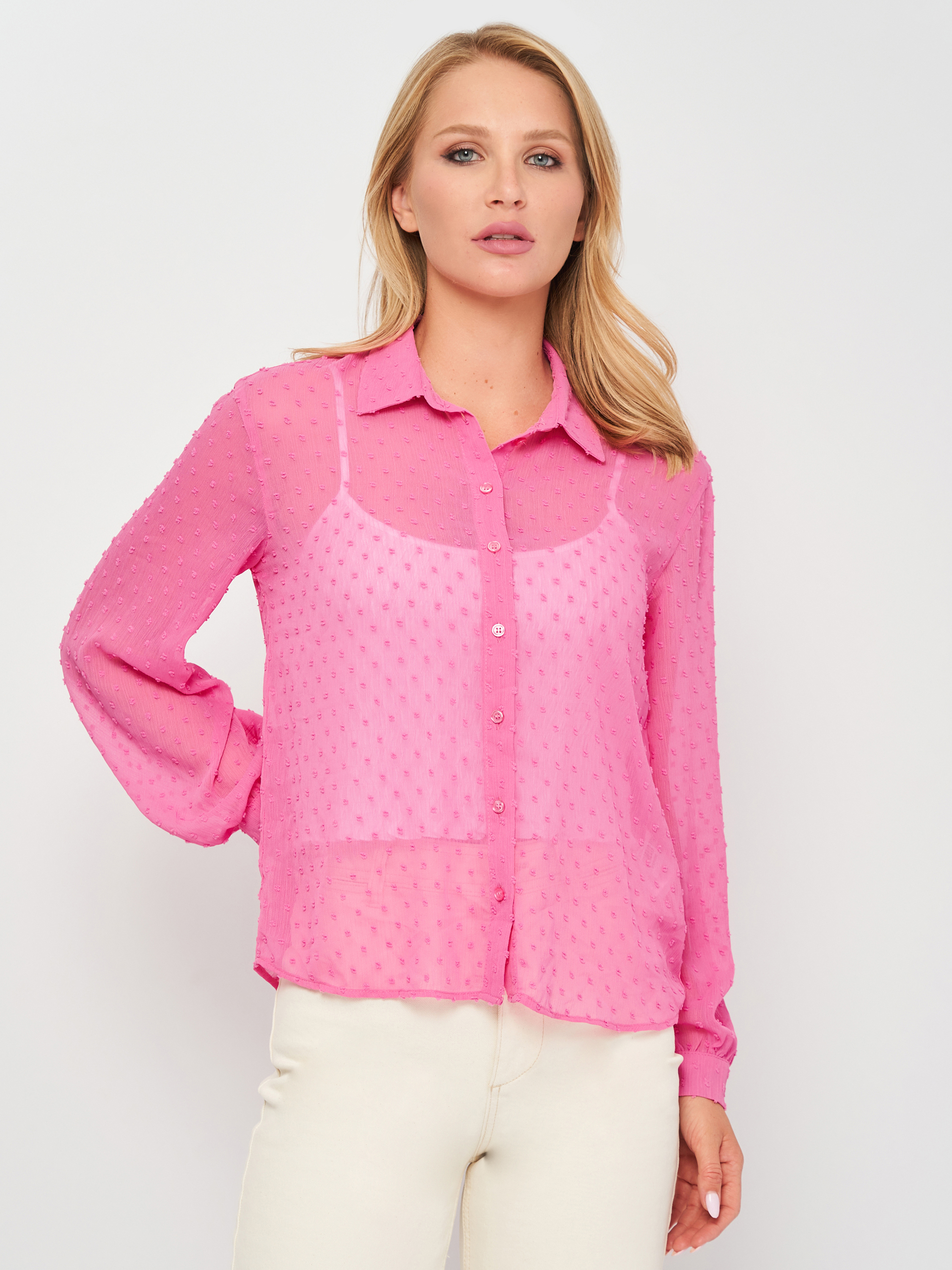 

Блуза H&M  розовый 12068560501, Блуза H&M 38 розовый 12068560501