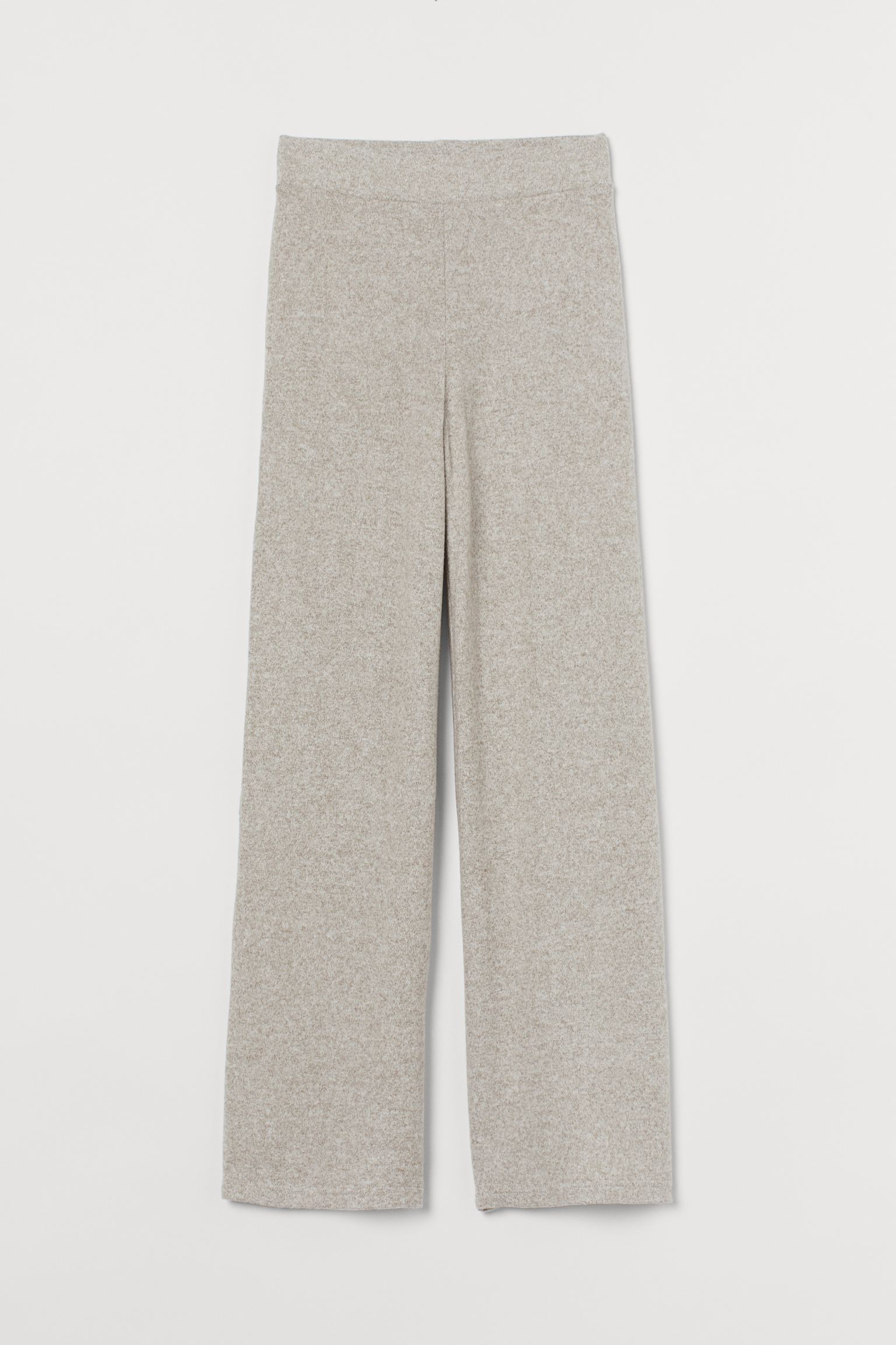 

Брюки H&M XS бежевый меланж 5089265822