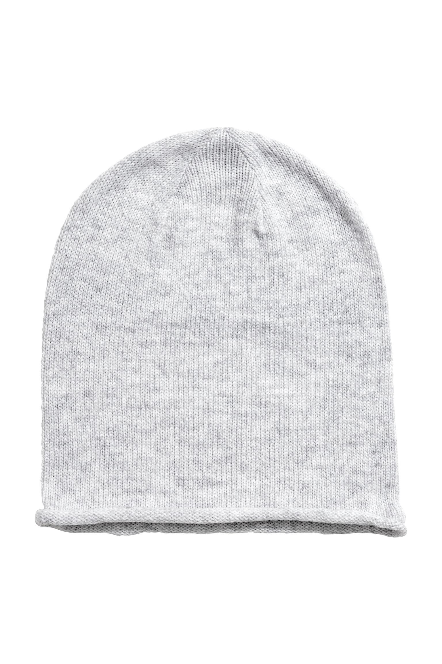 

Шапка H&M 53 56 серый меланж 13083598045