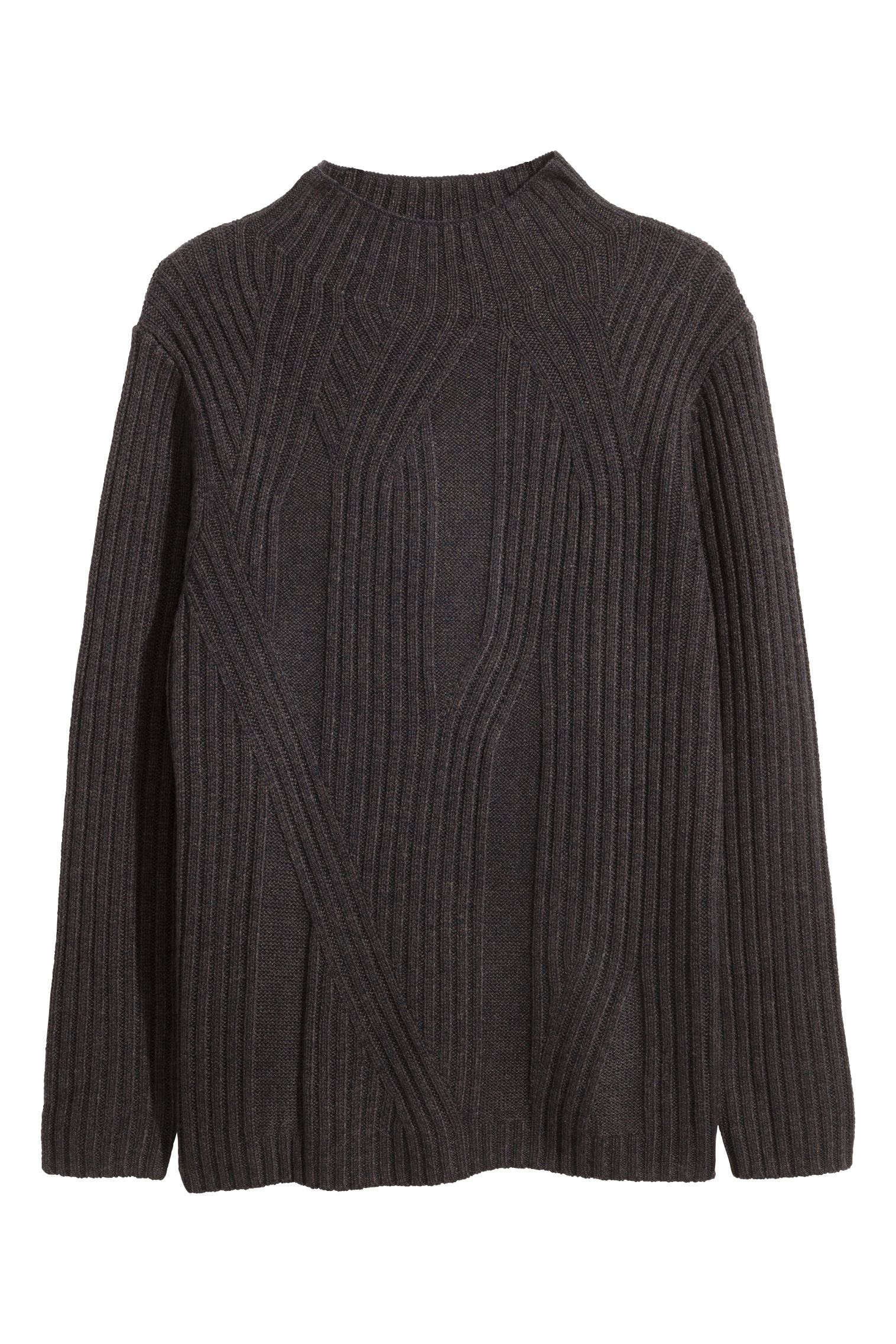

Джемпер H&M XL темно коричневый меланж 10085654666