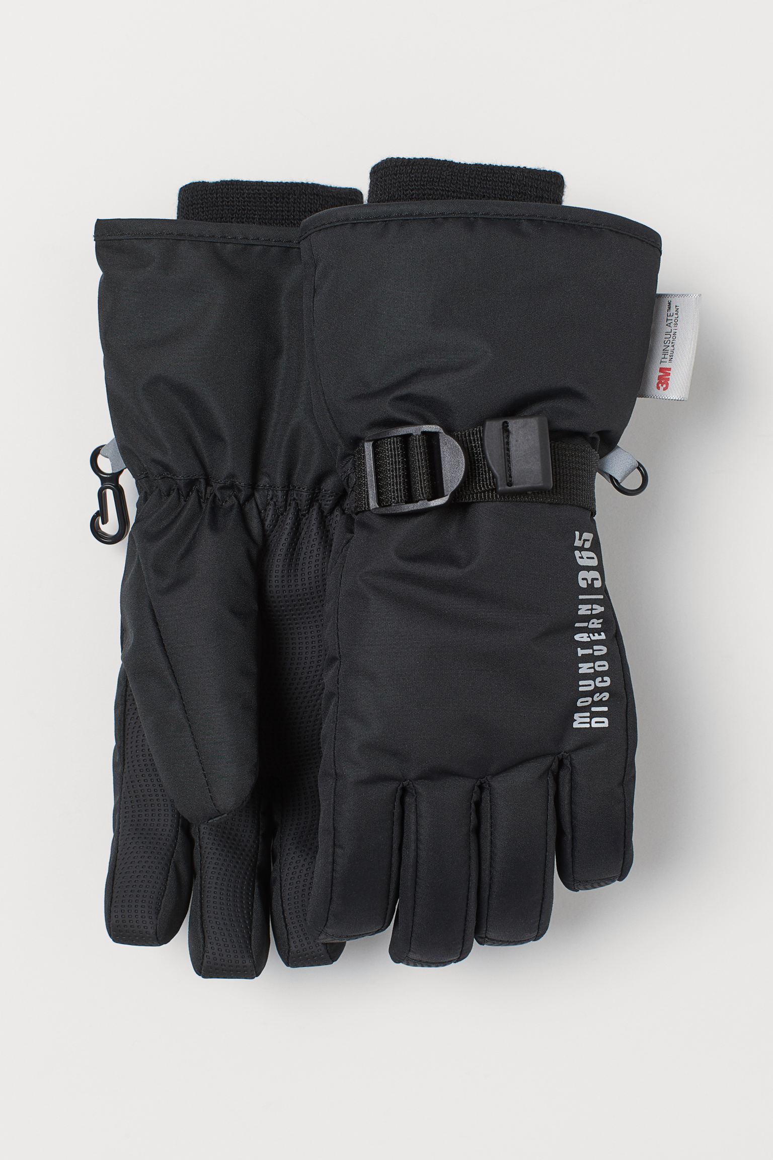 

Лыжные перчатки H&M 134 140см черный 19106947366333365