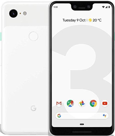 

Смартфон Google Pixel 3 4/64GB (Clearly White) [36727]