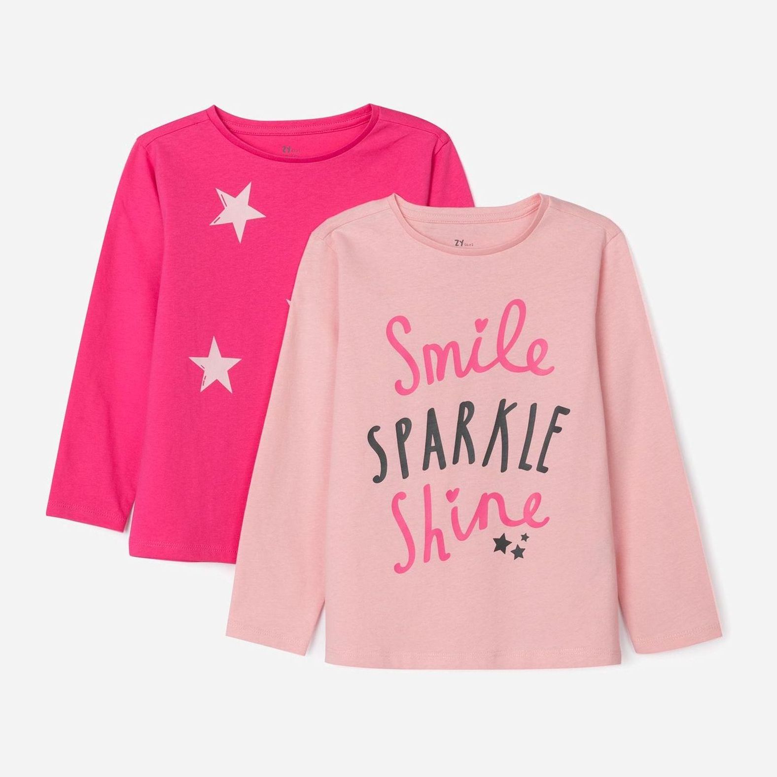 

Футболка с длинными рукавами Zippy 3103260801 138 см 2 шт Lightpink (5602156775341)