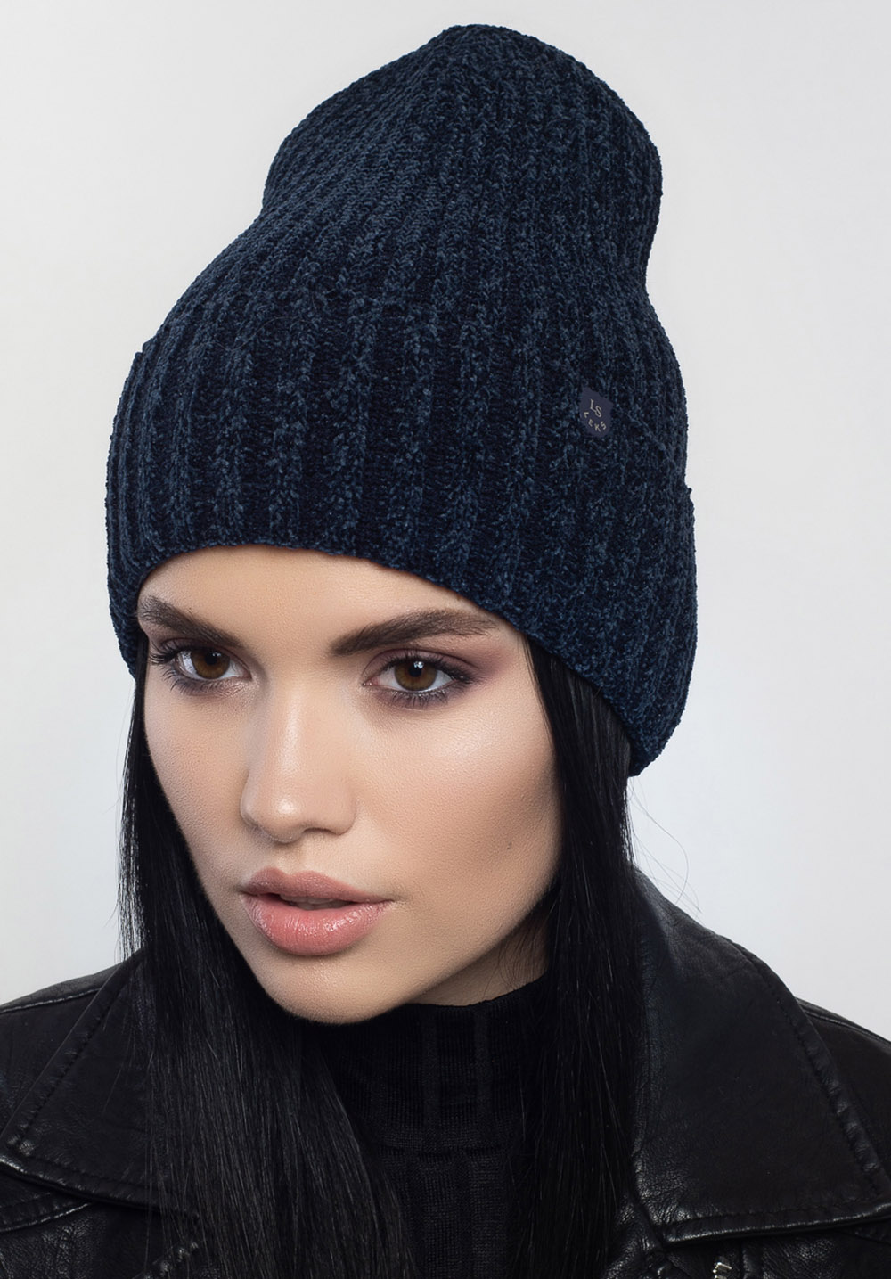 

Женская шапка колпак Донна цвет морской