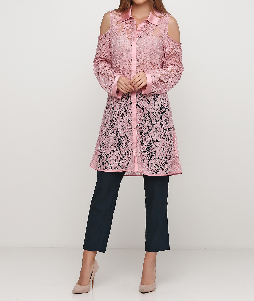 

Туника DAN GROUP 39236-ROSE  розовый, Туника DAN GROUP 39236-ROSE S розовый