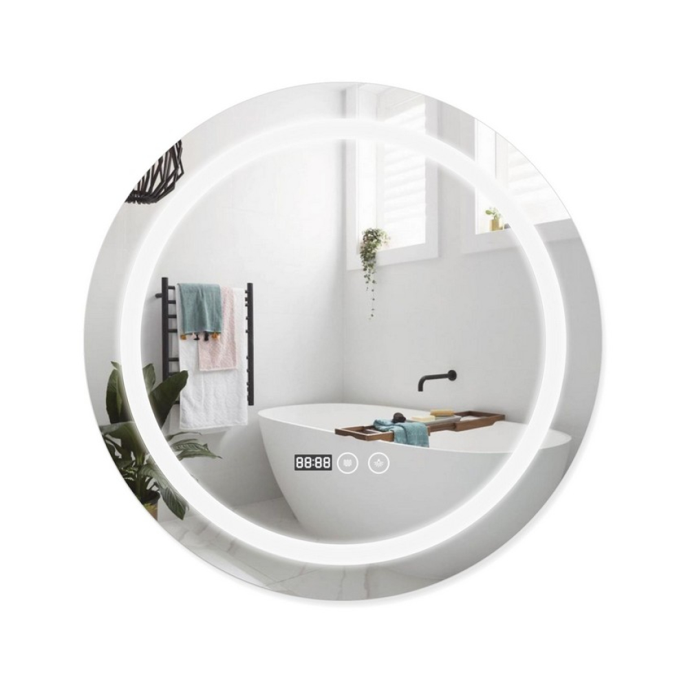 

Зеркало Qtap Mideya 600х600 (DC-F803 с LED-подсветкой и антизапотеванием) QT2078F803W