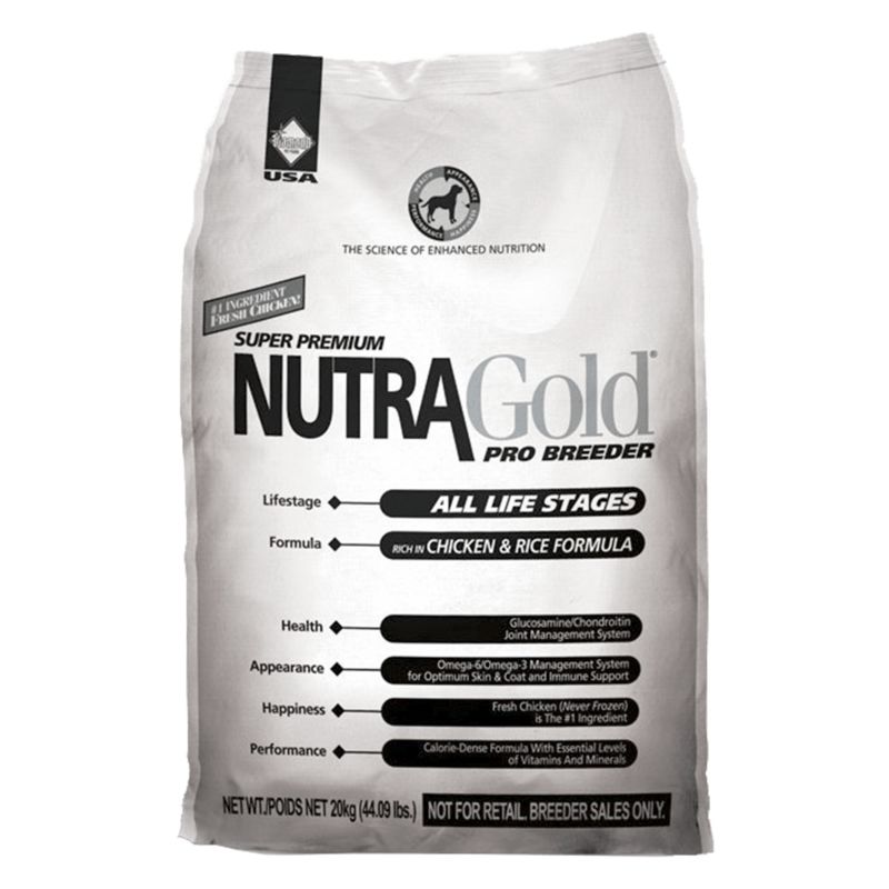 

Сухой корм NUTRA GOLD Pro Breeder для собак всех пород и возрастов, с курицей (20 кг)