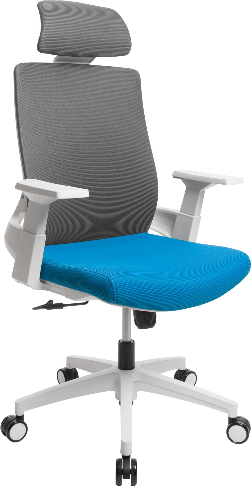 

Офисное кресло GT Racer X-W82 White/Blue/Gray
