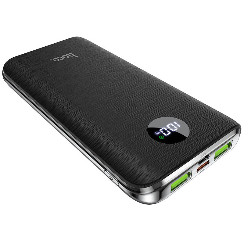 

Портативное зарядное устройство Power Bank Hoco J69 "Speed flash" PD + QC3.0 10000 mAh Черный