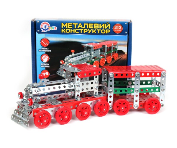 

Конструктор металлический "Поезд ТехноК", арт.4814