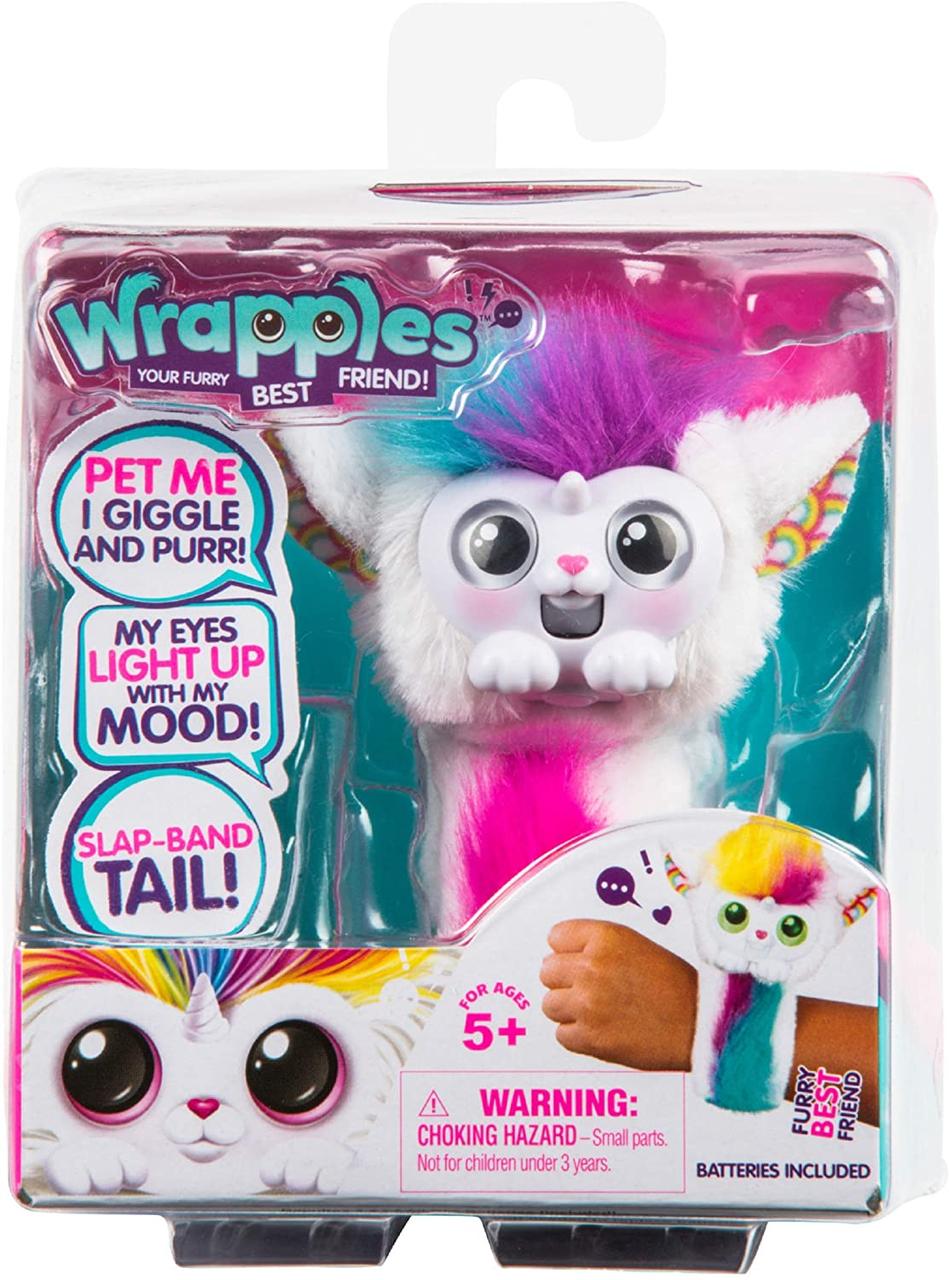 

Интерактивная игрушка браслет зайка Уна Little Live Wrapples - Slap Bracelets - Una 28813 (Moose)
