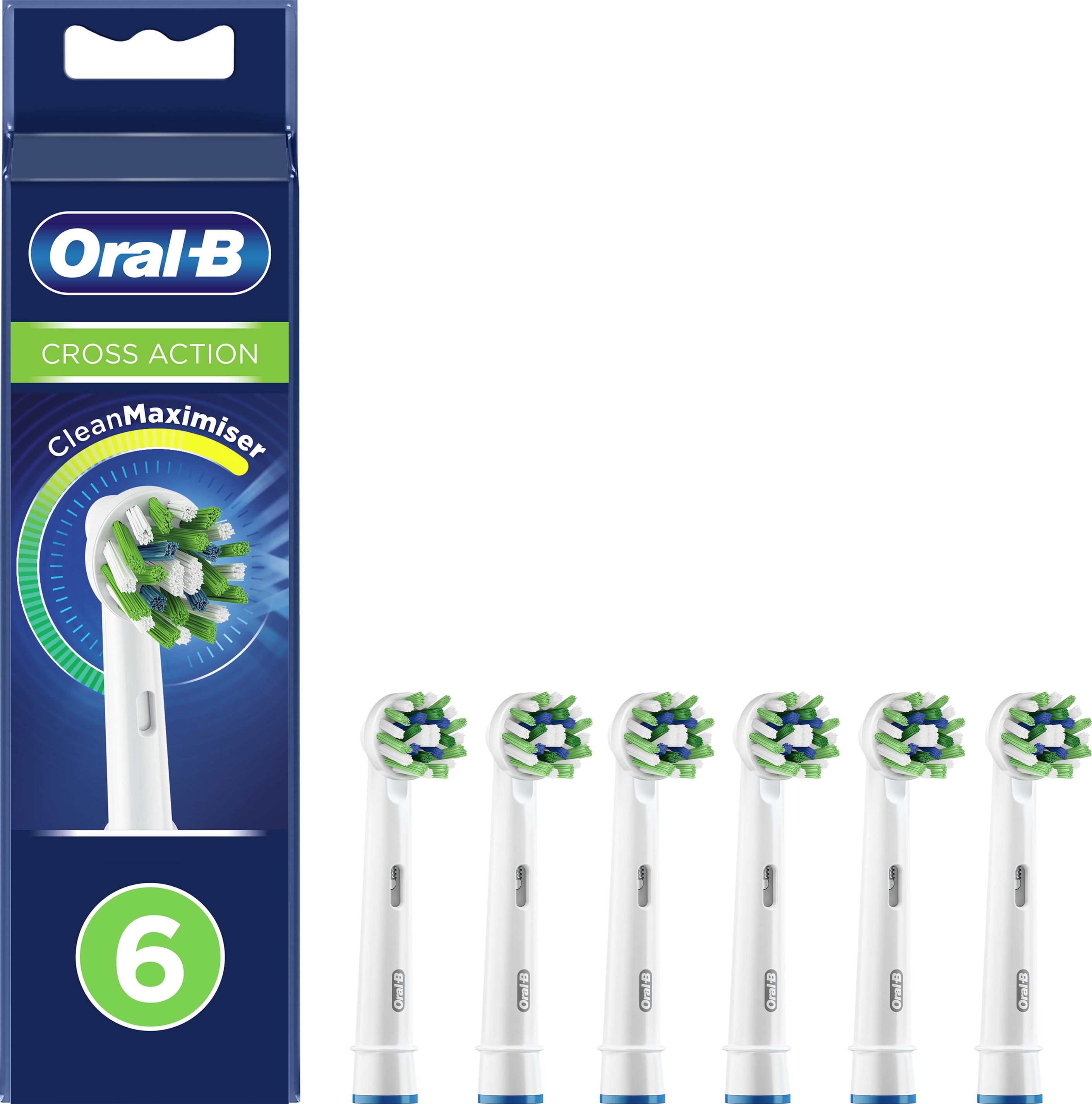 

Насадки для электрической зубной щётки Oral-B Cross Action, 6 шт