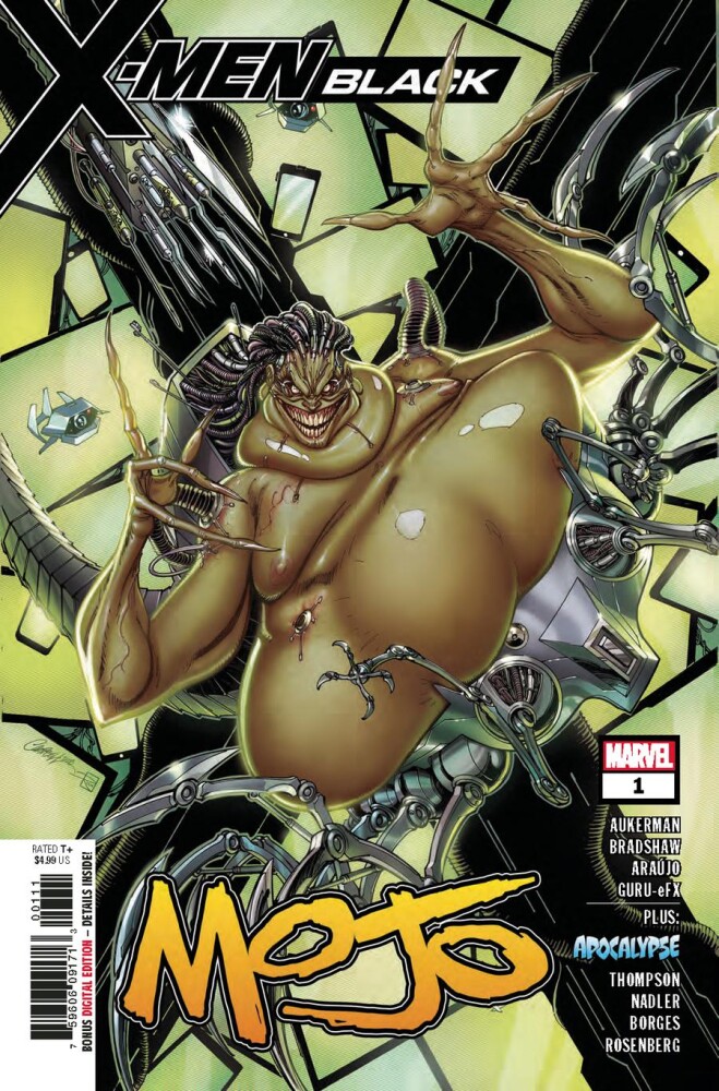 

X-Men Black Mojo #1 Cover A Regular J Scott Campbell Cover