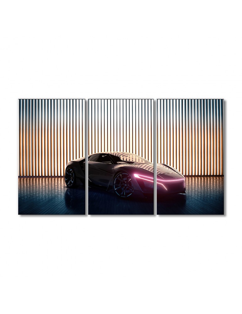 

Модульная картина Artel «Автомобиль Хендай» 3 модуля 60x90 см