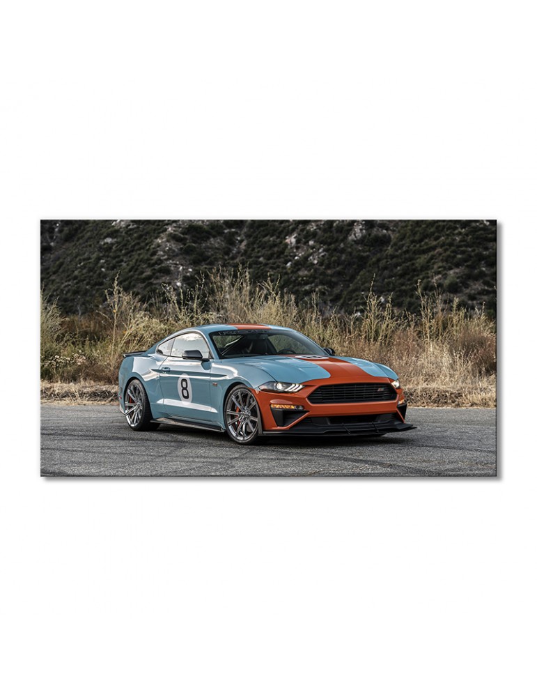

Модульная картина Artel «Автомобиль Форд Мустанг GT Roush» 1 модуль 80x120 см