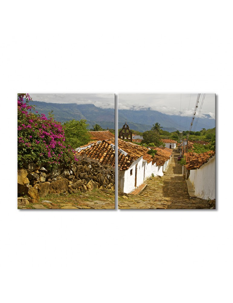 

Модульная картина Artel «Баричара Город в Колумбии» 2 модуля 50x75 см