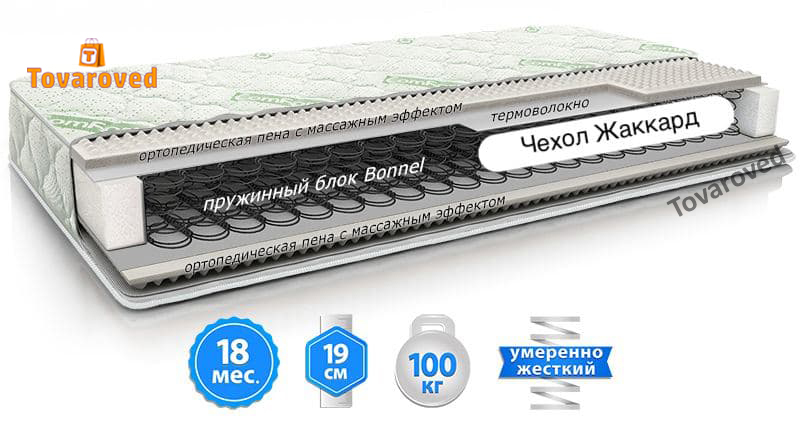 

Матрас двусторонний 90х200 ComFort 2