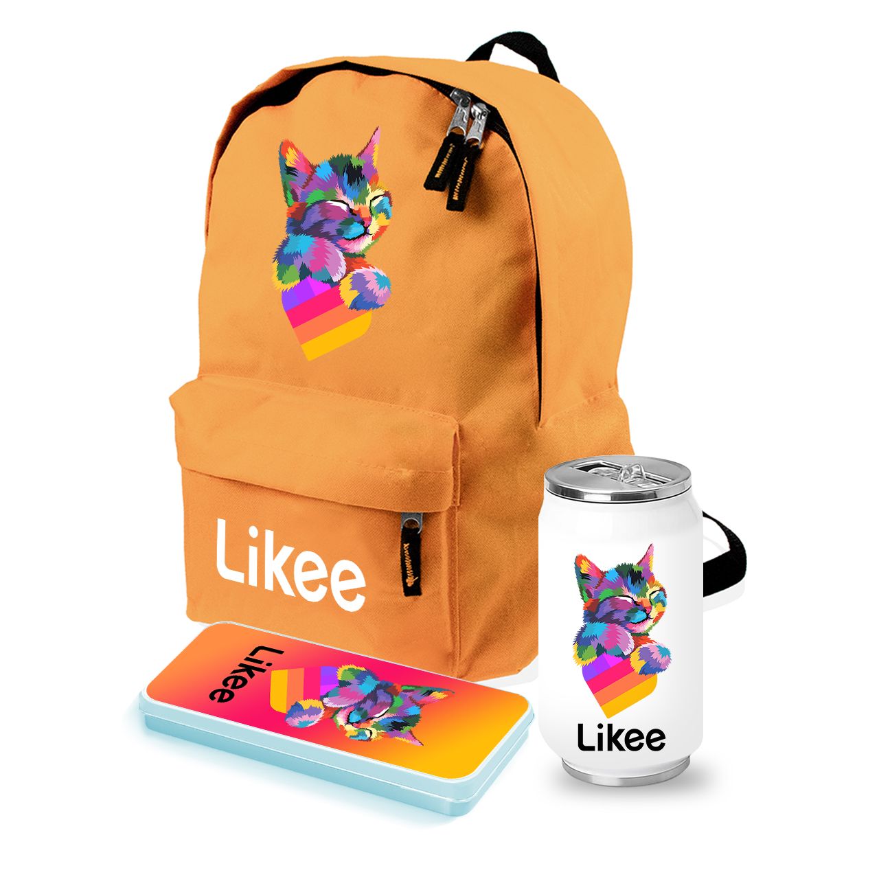

Набор школьника Лайк Кот (Likee Cat) (35506-1040-1) Оранжевый