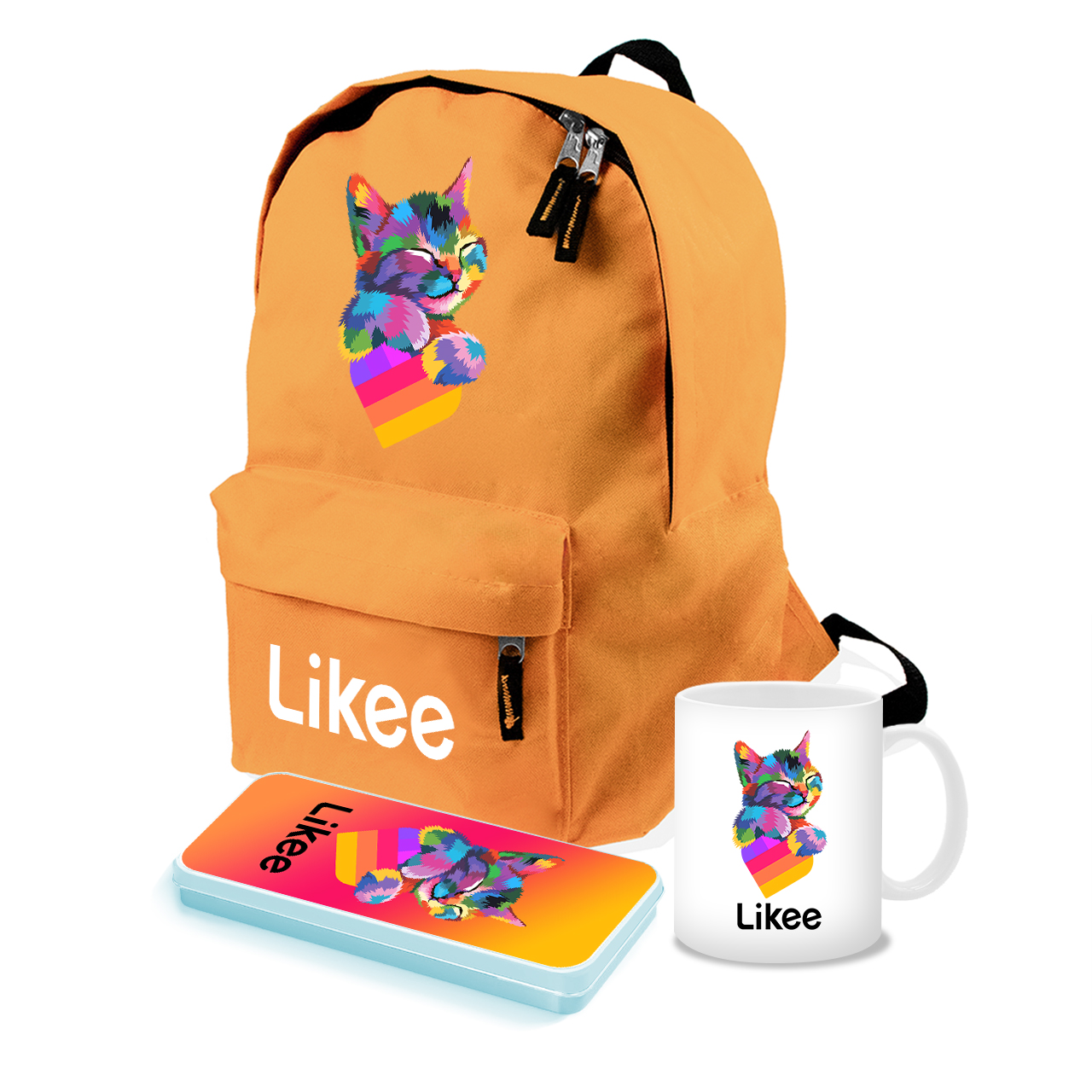 

Набор школьника Лайк Кот (Likee Cat) (35505-1040-1) Оранжевый