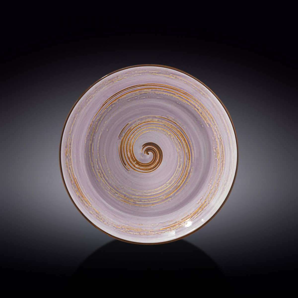 

Тарелка суповая Wilmax Spiral Lavander 25.5 см WL-669727-A-YV