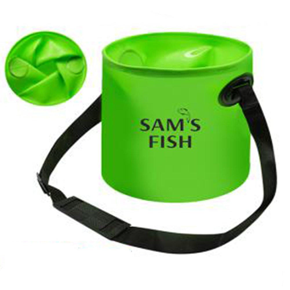 

Ведро рыболовное Sams Fish ЭВА 30 х 30 см (SF-23876) Салатовый